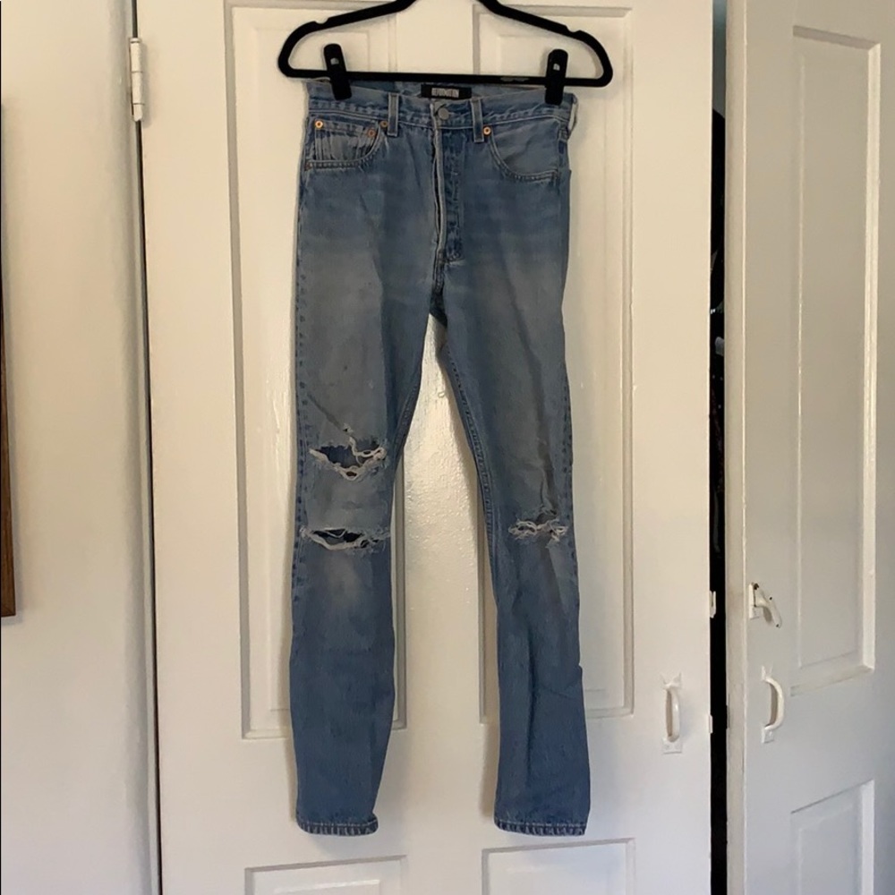 Reformation distressed Levis